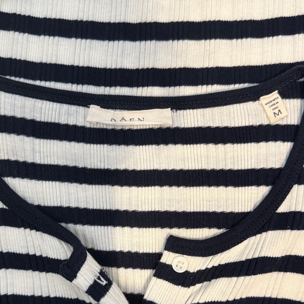 Dôen Como dress in Marina San Simeon Stripe - Picture 4 of 4